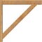 Ekena Millwork Traditional Block Rough Sawn Outlooker, Western Red Cedar, 6"W x 40"D x 40"H OUT06X40X40TRA05RWR - alternate 3